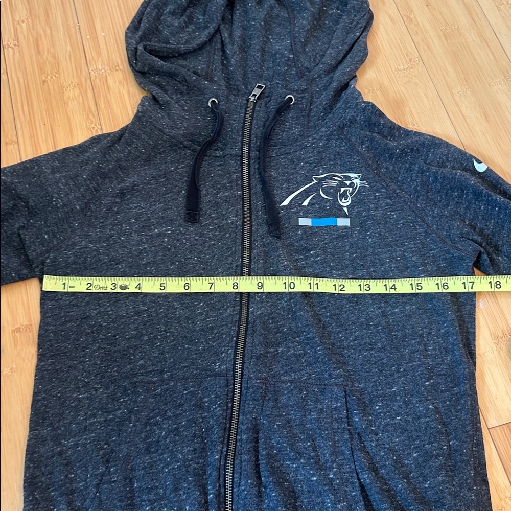 NFL Nike Carolina Panthers Zip Up Hoodie Jacket size Women’s Small - Picture 5 of 6